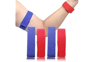 FEIONE 4 Stück Tourniquet, Venenstauer, Elastisches Stauschlauch Blutabnahme, Stauschlauch Für Outdoor-Sportarten, Einfache Handhabung Hautfreundlich Extrem Flexibel Zur Blutstillung In Der Pflege