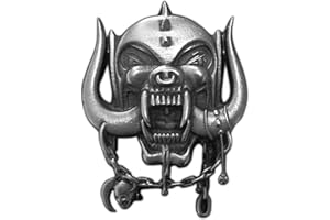 Motorhead Pin Badge Metal Warpig Band Logo Official Metal Lapel 2cm x 3cm One Size
