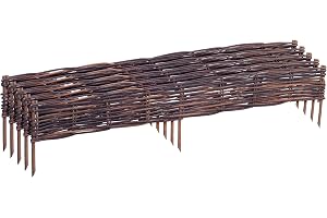 Relaxdays rabattkant, vide, 10-pack, HxB: 10 x 100 cm