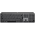 Logitech MX Keys Advanced Wireless Illuminated Keyboard for Mac, Backlit LED Keys, Bluetooth,USB-C, MacBook Pro,Macbook Air,i