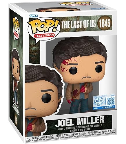 Funko Pop! Television : The Last Of Us - Joel Miller - The Last Of Us (TV) - Figurine en vinyle de collection - Idée cadeau - Produit officiel - Jouets pour