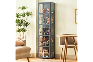 JSLJDM Vetrine Per Soggiorno,EspositivaVetrina Soggiorno,Vetrinetta Espositiva, Vetrina Espositiva Da Parete In Acrilico Trasparente Vetrina Espositiva Per Collezionismo Vetrina Soggiorno Moderni