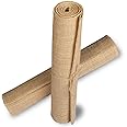 PREMIFY Jute Roll Ribbon, 48cm X 5 Meter Natural Rustic Burlap Fabric Ribbon, Used as Table Runner/Arts Crafts/Gift Wrapping/Wedding & Party Decorations