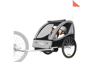 Tiggo VS 50201 Cykelkärra för barn, cykelsläp
