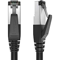 Cavo Ethernet CAT8 KabelDirekt - 2m, 40 Gbps, Intrecciato Per Gaming E Rete - Foto 1