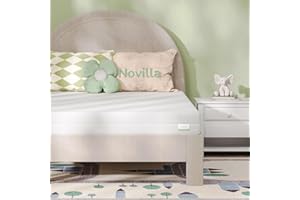 Novilla Materasso 140x200,Materaso Materimoniale con Spessore di 14cm, Realizzato in Schiuma Fredda, 7 Zone di Comfort e Schiuma di Sostegno Adeguata, Traspirante e Delicato Sulla Pelle