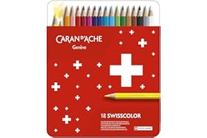 Caran d'Ache Caja de 18 lápices permanentes