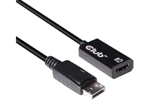 Club 3D CAC-1080 DisplayPort 1.4 na HDMI 2.0a HDR aktywny czarny