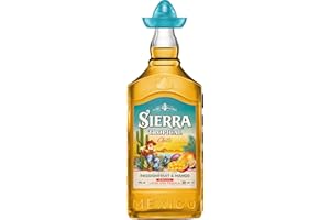 Sierra Tropical Chilli (1 x 700 ml) – Fruchtiger Likör mit Sierra Tequila Blanco – Shot mit Mango, Maracuja & Chili – mit 100