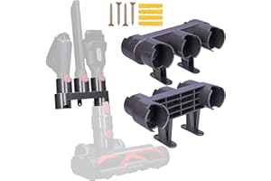 PUREPOWER Uchwyt Wieszak Organizer do Odkurzacza Dyson V7 V8 V10 V11 V1 | Wymienny Wspornik Montażowy do Odkurzacza, Uchwyt na Akcesoria, Szczotki