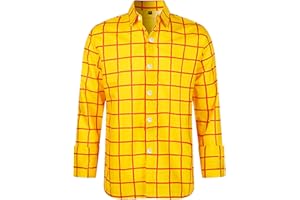 PDAKIEYXND Kariertes Hemd Herren Stehkragen Trachtenhemd - Oberhemden Slim Fit Flanellhemd Oktoberfest Tracht Trachten Shirt Große Größen Bayrisches Kariert Langarm Baumwolle Freizeithemd