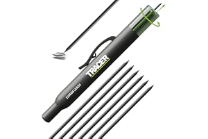 TRACER 6 x ersättningspensare (inklusive 4 x 2 B mörk grafit ersättningskabel och 2 x gula alternativa ledningar)