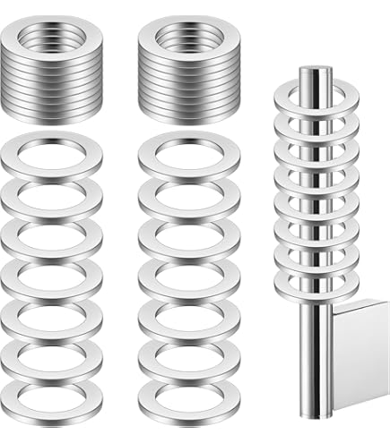 Anelli Di Plastica Per Cerniere Porte - 60 Pezzi, 10x15x1mm, Anti-usura E Anti-rumore - Foto 6