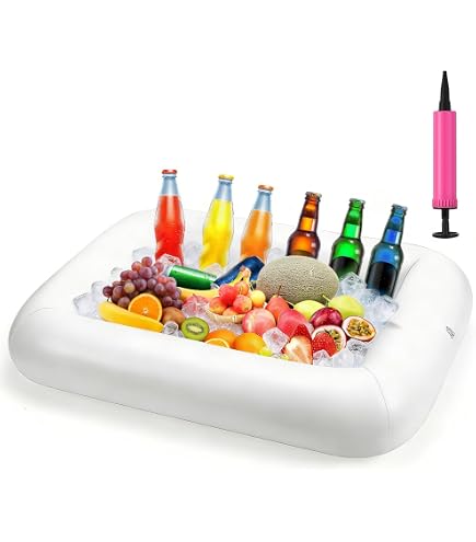 Bouee Piscine, Bar Flottant pour Piscine, Bar Gonflable Piscine, Bar