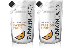 Funkinpro Passion Fruit Puree 1kg Pouch x 2 Pack