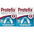 PROTEFIX Adhesive Cushions for Lower Denture - 2x30pcs - Sligthly Damaged Box Cushions 100% ok.