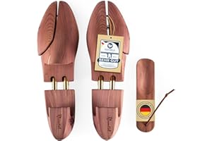 Blumtal - GANADOR DEL TEST - Hormas para Zapatos para Hombre y Mujer - Horma Extensible Deluxe de madera de cedro con calzador, Diseño Ergonómico - 1, 2 o 5 Pares