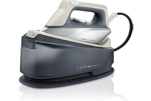 Ufesa Centrale à Repasser Perfect Steam, Fer à Repasser de 2400 watts, 6,5 Bar, Défroisseur Verticale et Horizontale, Pressing 290 g, Réservoir 1,2 L