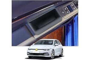 [4 Pezzi] CDEFG per Golf 8 GTI GTD GTE 2020 Auto Porta Maniglia Scatola di Immagazzinaggio Vassoio Porte Portaoggetti Interni Organizer Accessori