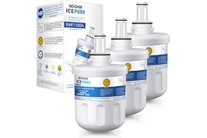 Zamiennik filtra wody do Samsung Aqua Pure Plus DA29-00003G, DA29-00003F, HAFIN1, HAFIN1/EXP, DA29-00003B, DA29-00003A, DA97-06317A, RFC1100A 3-pak od Golden ICEPURE RWF1100A ((((((((