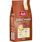 Melitta BellaCrema LaCrema 100% Arabica Stärke 3 ganze Kaffeebohnen, 1kg