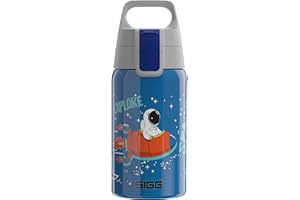 SIGG - Gourde Enfant En Acier Inoxydable - Shield One - Convient Aux Boissons Gazeuses - Étanche & Légère - Sans BPA - 0,5L