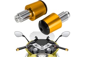 KEEPDSGN Poignées de Guidon de Moto universelles 7/8 "22mm-24mm.