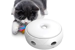 HAPPY HACHI Interaktywna zabawka dla kota z piórami