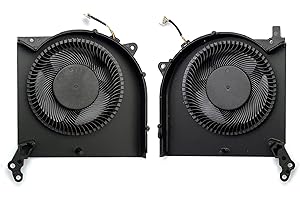 BestParts Genuine CPU+GPU Cooling Fan Replacement for Lenovo Legion 5 (15″, 05, 2020), P/N: 5H40S20132 5H40S20133, for Legion 5-15ARH05H (Type 82B1)