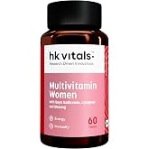 hk vitals Multivitamin For Women (60 Tablets) | With Zinc, Vitamin C, Vitamin D, Multiminerals & Ginseng Extract