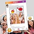 Tu Fiesta Mola Mazo Instagram PhotoBooth Frame 100 x 140 cm (Cardboard, Customizable, Modern, Vertical)