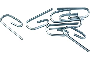 ATELIERS 28 - Agrafe 24 x 16 mm - Argenté - Vendu par 20