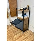 Mudesa Banyo D&uuml;zenleyicisi Organizeri Kirli &Ccedil;amaşır Sepeti Dolabı Rafı