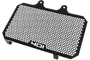 ByoBLu Motorräder Kühlerschutzgitter Grillabdeckung Zubehör Kompatibel mit Svartpilen 401 VITPILEN 401 2018-2022