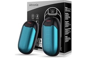 Altronia Hand Warmers, 2-Pack Hand Warmer Rechargeable,Magnetic Electric Handwarmer 7 Hrs Warmth 3 Levels Heat Up to 132.8℉, USB-C Charging, for Raynauds, Golf,outdoor sports,Tech Gifts for Him Her