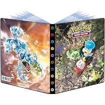Range-Cartes Pokémon Écarlate Et Violet - Mascarade Crépusculaire - Capacité 80 Cartes - Collection Officielle