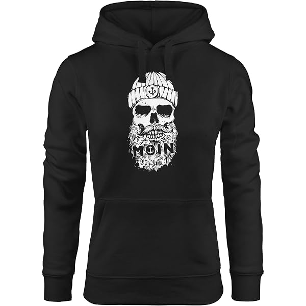 Neverless Hoodie Damen – Mit Löwen- & Traumfänger-Print, Kapuze, Kängurutasche, Grau In Größe XL