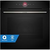 Bosch, Oven, Series 8, AirFry, Digital Control Ring, Black, HBG724AB1 | Intuitive operation and air fry function. Easy, healt