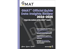 GMAT Official Guide Data Insights Review 2024-2025: Book + Online Question Bank