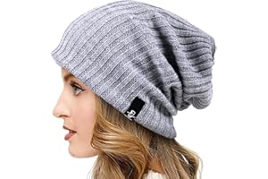 VECRY Donne Slouchy Berretti Maglia Berretto Costine Baggy Zucchetto Estivo Invernale Cappello