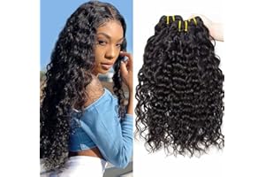 LOVFIR Tissage Bresilien Boucle 9A Brésilien Vague D'eau Vierge Cheveux 10 12 14 Pouces 100% Cheveux Naturel Bresilienne Bouclée les Cheveux Humains Water Wave Hair Bundles