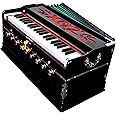Xoz 9 Stopper, Chudidaar Bellow, 42 Key, Two Reed(Bass-Male),3 1/2 Octave,Kapler | 440 tuned Harmonium