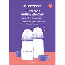 Lansinoh Tétines Péristaltiques Débit Lent - Lot De 2 Pour Biberons MOmma