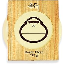 Sun Bum Ensemble De Paddle De Plage – 2 Raquettes Bois Gravé, 2 Balles, Filet De Transport, Pour Plage Et Jardin