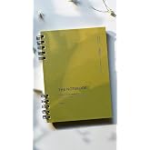 Fark Tanıtım Spiralli 80 Yaprak &Ccedil;izgili A5 Defter, Not Defteri, Okul Defteri, 4 Farklı Renk Se&ccedil;eneği (03 Olive Green)