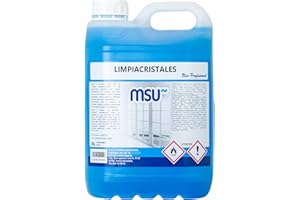 MSU® - Limpiacristales MSU. Envase 5 Litros