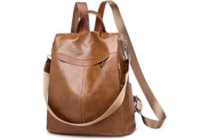 Charmore Damski plecak damski wodoodporny nylon torby szkolne antykradzieżowy plecak na co dzień torby na ramię