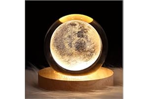 Amoyeric LED Night Light Home Decor Lampada da tavolo Creativo Luna Lampada Luce Unica Casa Natale Festa di Compleanno Regalo Kid Sleep Decor
