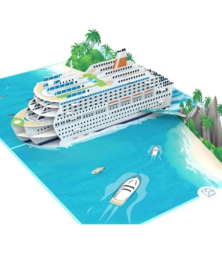 Diese-Klappkarten Biglietto Auguri Viaggio - Biglietto Regalo Viaggio