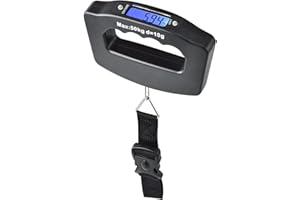 TRIXES Balance Numérique Portable pour Bagages Accessoire de Voyage
